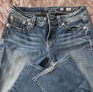 Miss Me Blue Boot Cut Jeans